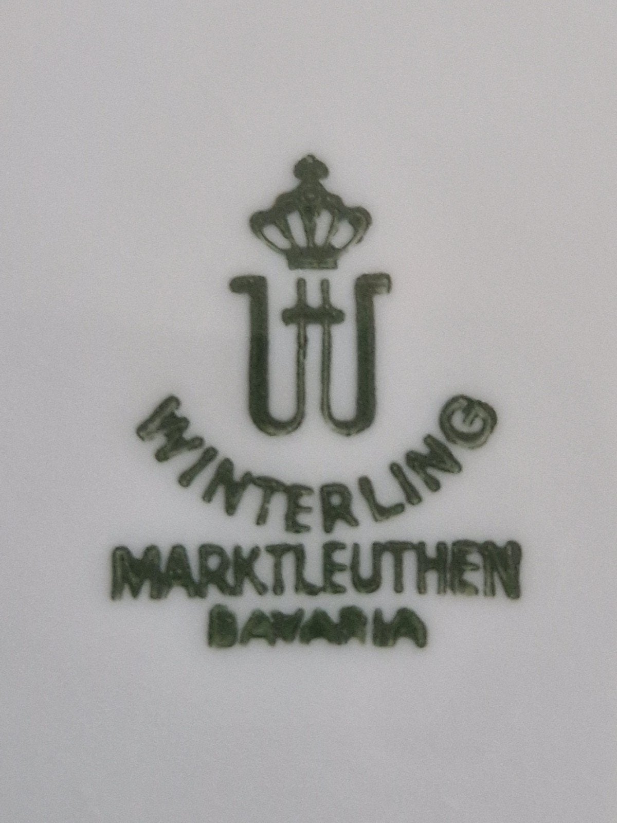 Vintage Winterling Marktleuthen Bavaria servies, Ophalen, Gebruikt, Porselein, Overige stijlen