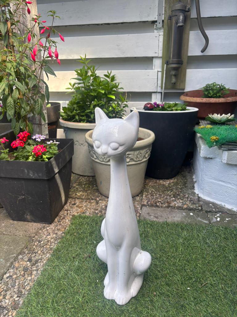 Stand beeld kat, Ophalen of Verzenden
