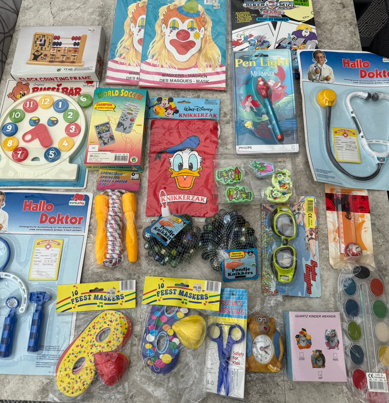 Laatste doos van 4. NIEUW. Speelgoed. Te veel gekocht., Ophalen, Overige thema's, Nieuw, Meerkleurig