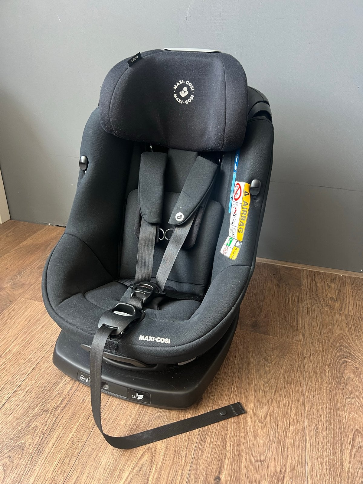 Maxi-Cosi AxissFix Autostoel - Zwart - Isofix, Ophalen, 0 t/m 18 kg, Verstelbare rugleuning, Zo goed als nieuw
