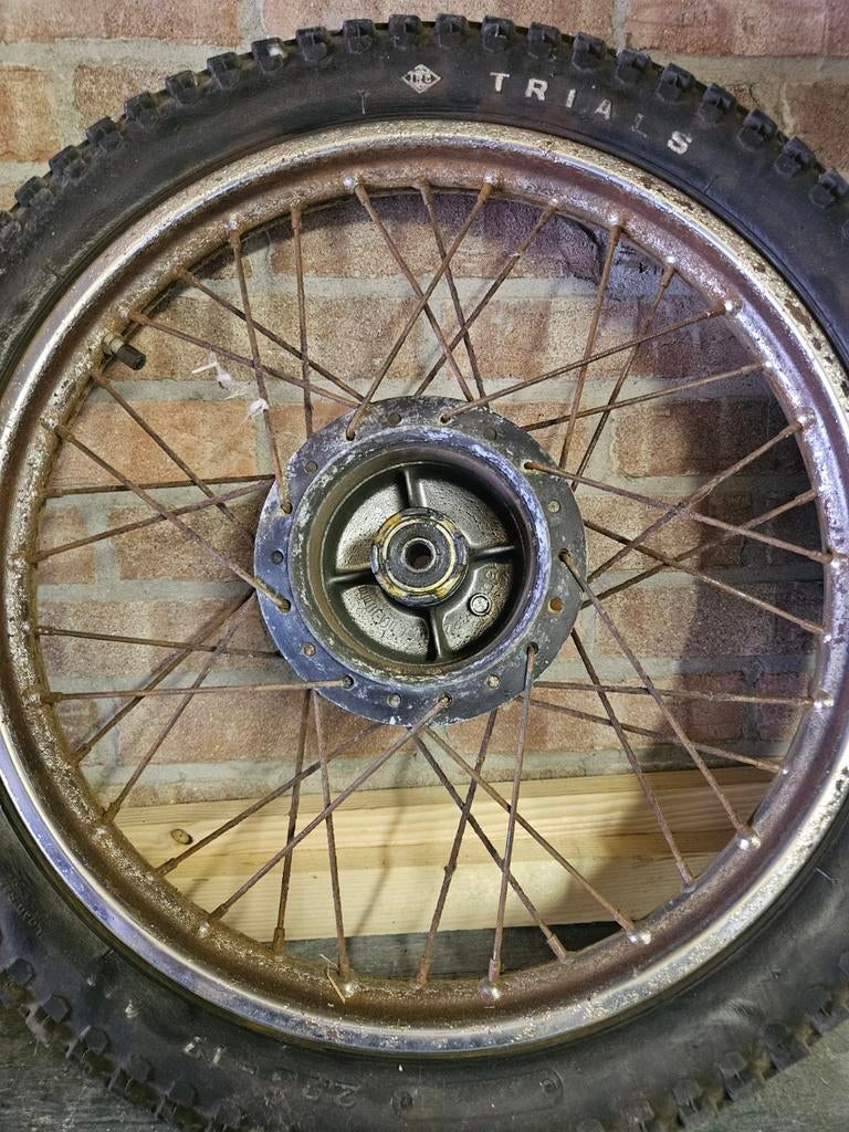 Originele Honda MT5 Parijs Dakar wielen met banden, Ophalen, Gebruikt