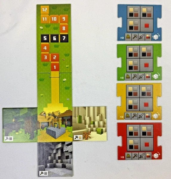 Ravensburger bordspel Minecraft Heroes of the Village spel, Coolsingel 104, 3011 AG Rotterdam, Netherlands, Verzenden, Een of twee spelers