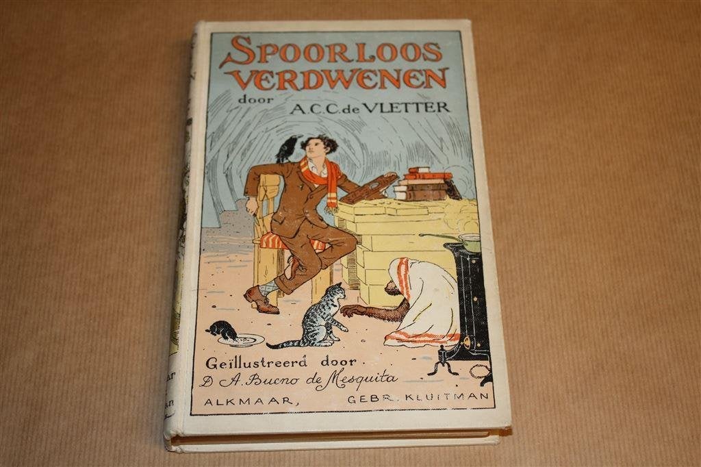 Spoorloos verdwenen. Vletter. Kluitman 1e dr. 1927., Boeken, Ophalen of Verzenden, Gelezen