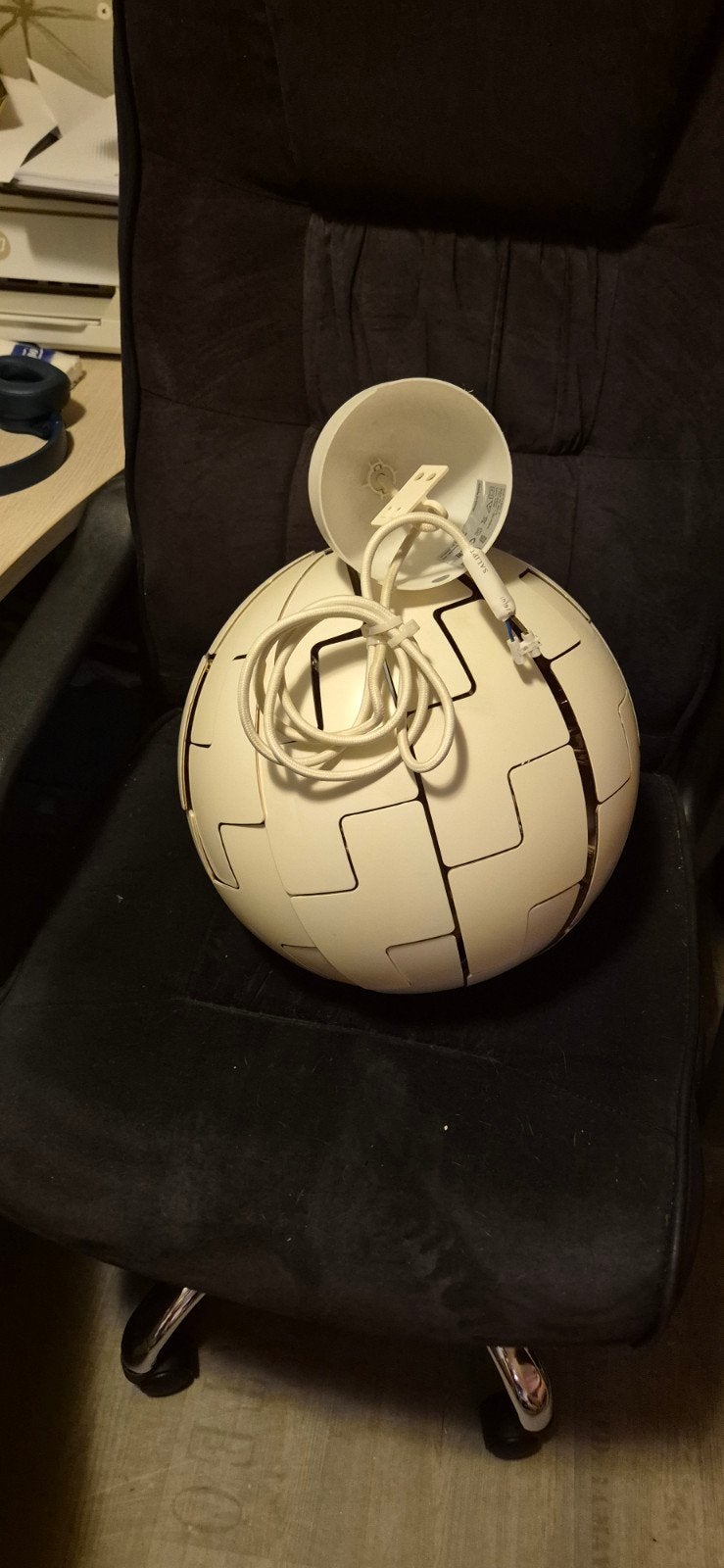 IKEA PS 2014 lamp wit koper - Zo goed als nieuw, Ophalen of Verzenden, Zo goed als nieuw, Metaal