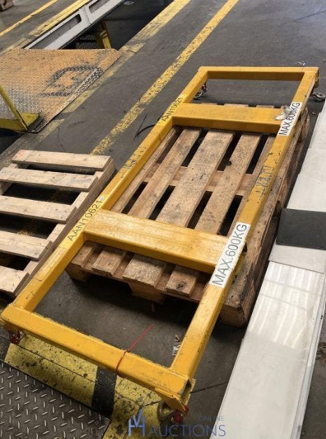 draag hijs frame 600 kg, Ophalen, Gebruikt