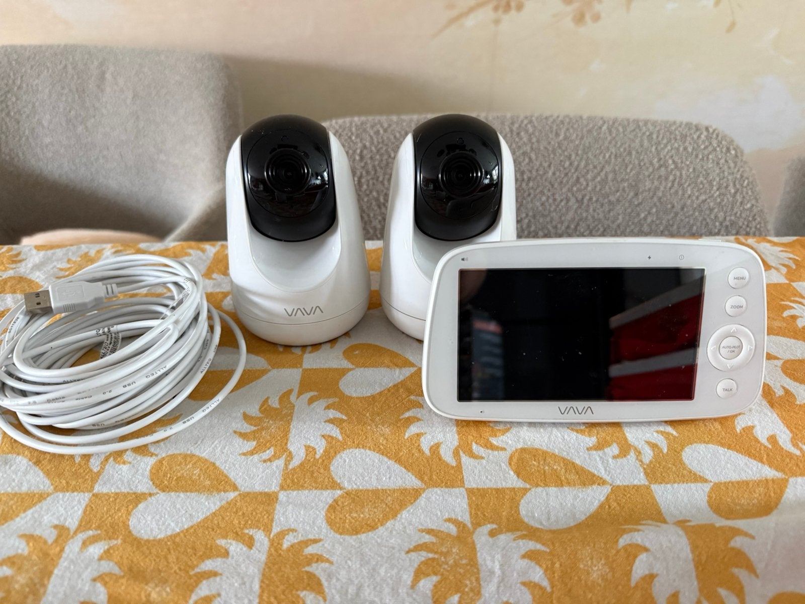 Babyfoon cameras zonder WIFI! VAVA, Ophalen of Verzenden, Zo goed als nieuw, 250 meter of meer, Camera