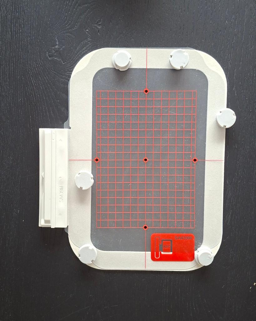 Brother magnetisch borduurframe, Hobby en Vrije tijd, Ophalen of Verzenden, Zo goed als nieuw, Machineborduren, Onderdeel of Toebehoren