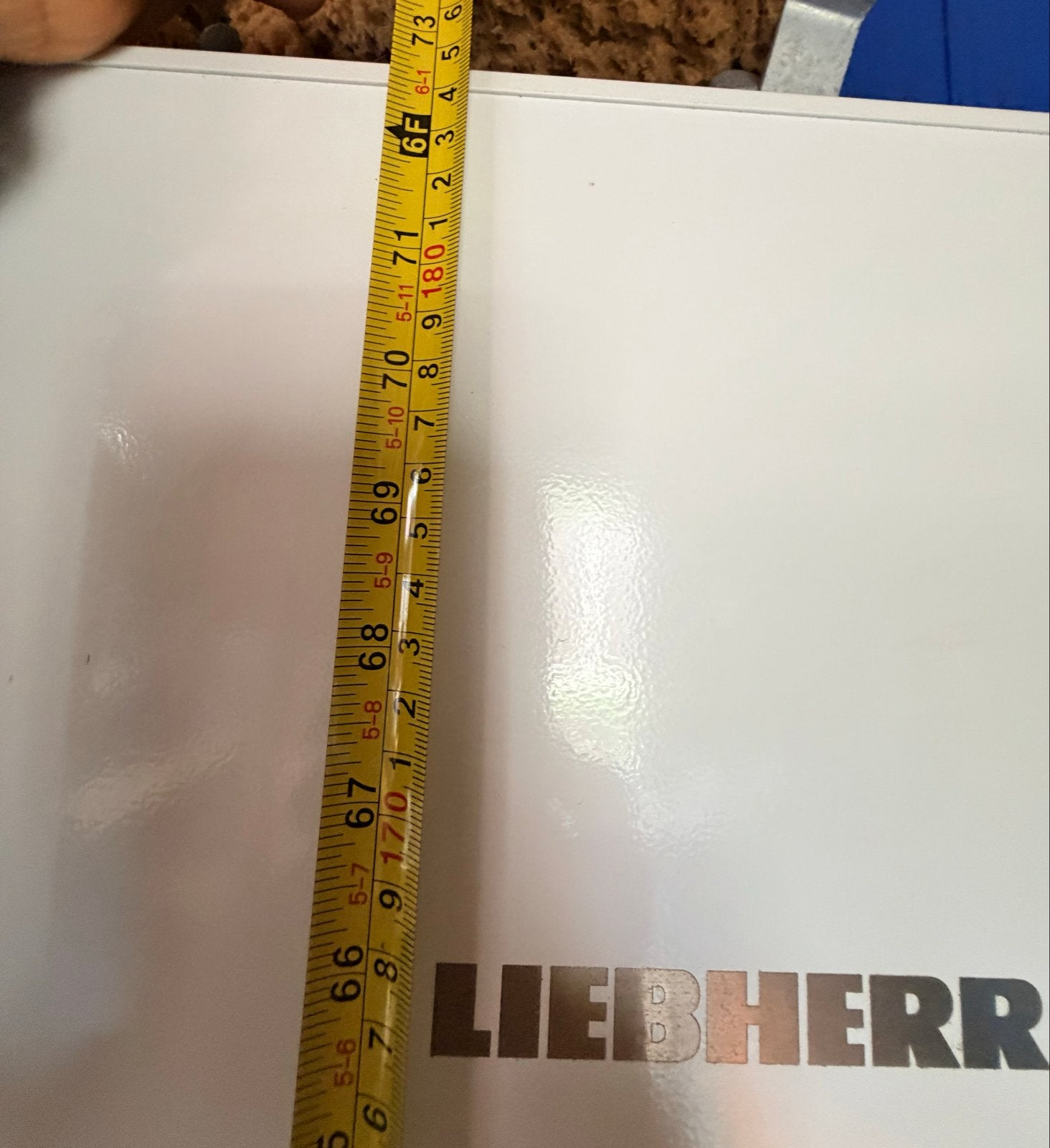 Liebherr Koel-vriescombinatie - Zo goed als nieuw, Witgoed en Apparatuur, Ophalen, 200 liter of meer, 60 cm of meer, Met aparte vriezer