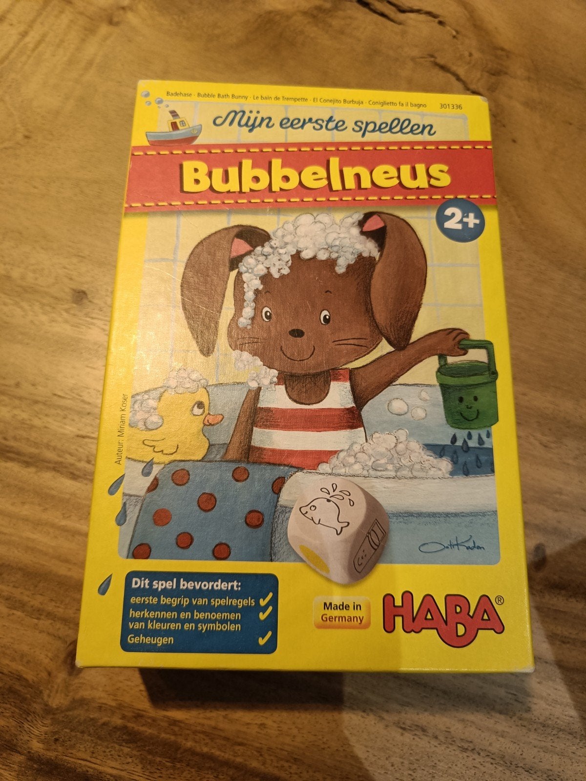 HABA Mijn Eerste Spellen - Bubbelneus (2+ jaar), Ophalen of Verzenden, Gebruikt, Overige typen
