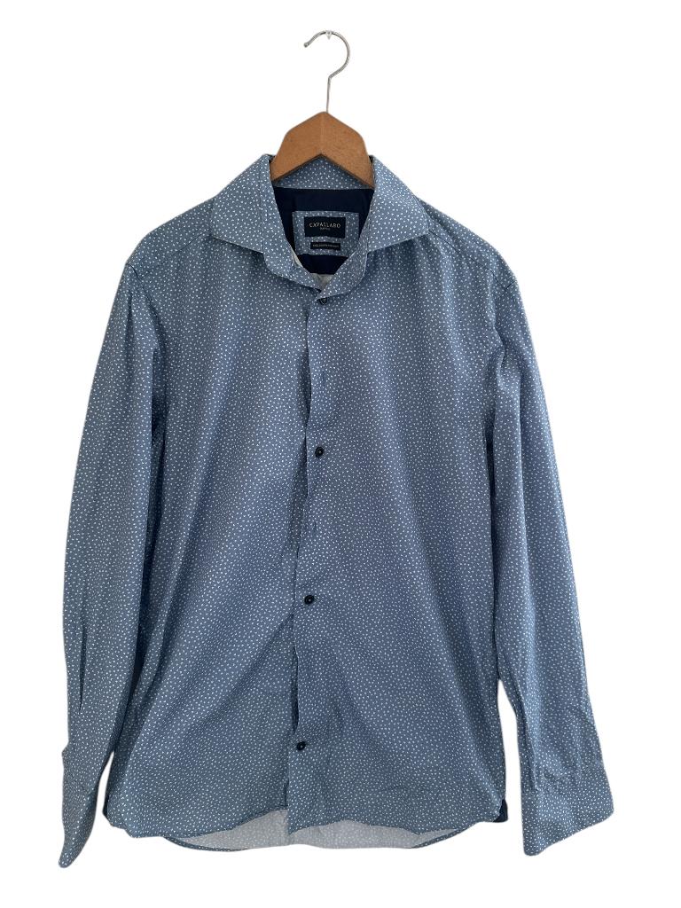 Cavallaro Napoli blouse M, Blauw, Ophalen of Verzenden, Zo goed als nieuw