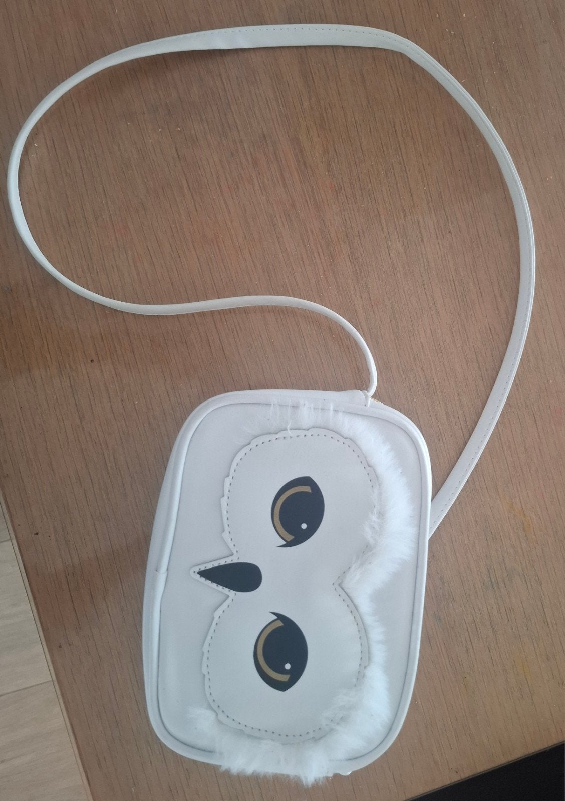Harry Potter uil schoudertasje, Ophalen of Verzenden, Gebruikt, Wit
