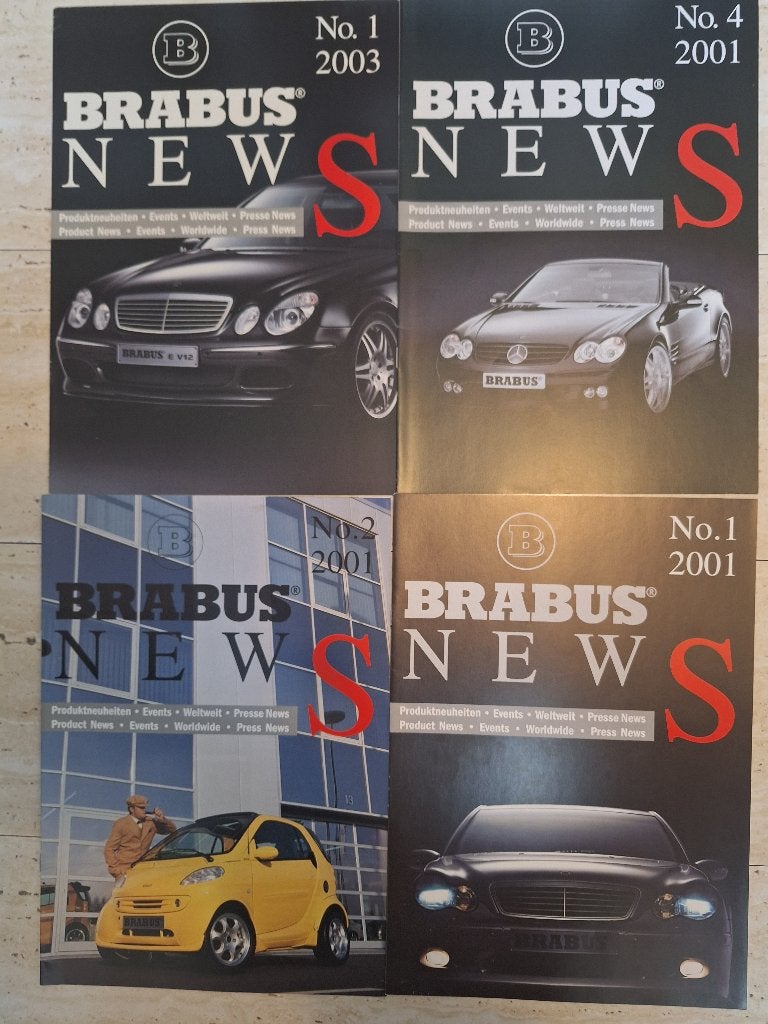 Mercedes Brabus news 2001 2003, Ophalen of Verzenden, Gelezen, Mercedes