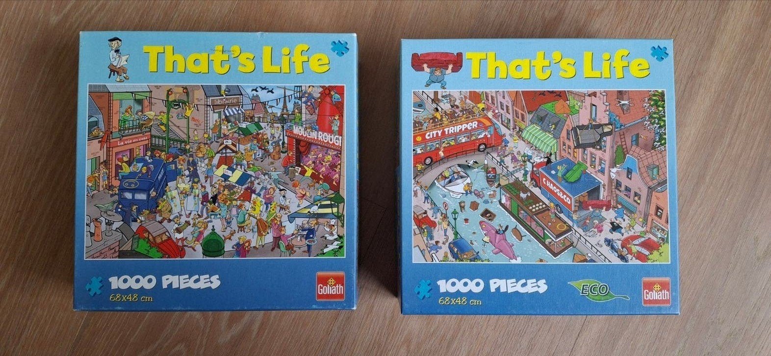 that's life puzzel, Hobby en Vrije tijd, Denksport en Puzzels, Ophalen, 500 t/m 1500 stukjes, Zo goed als nieuw