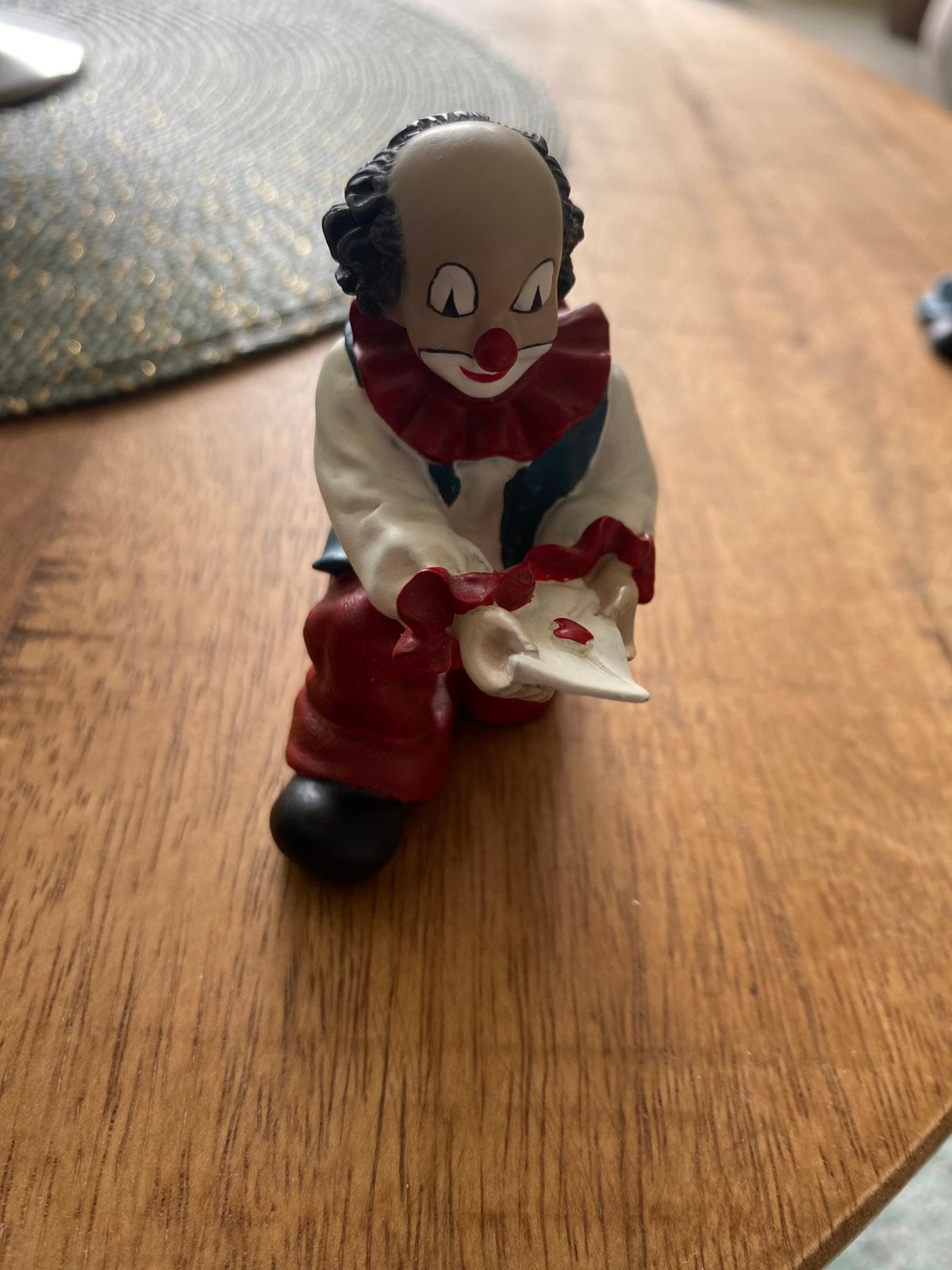 2 x gilden clowns, Ophalen, Zo goed als nieuw