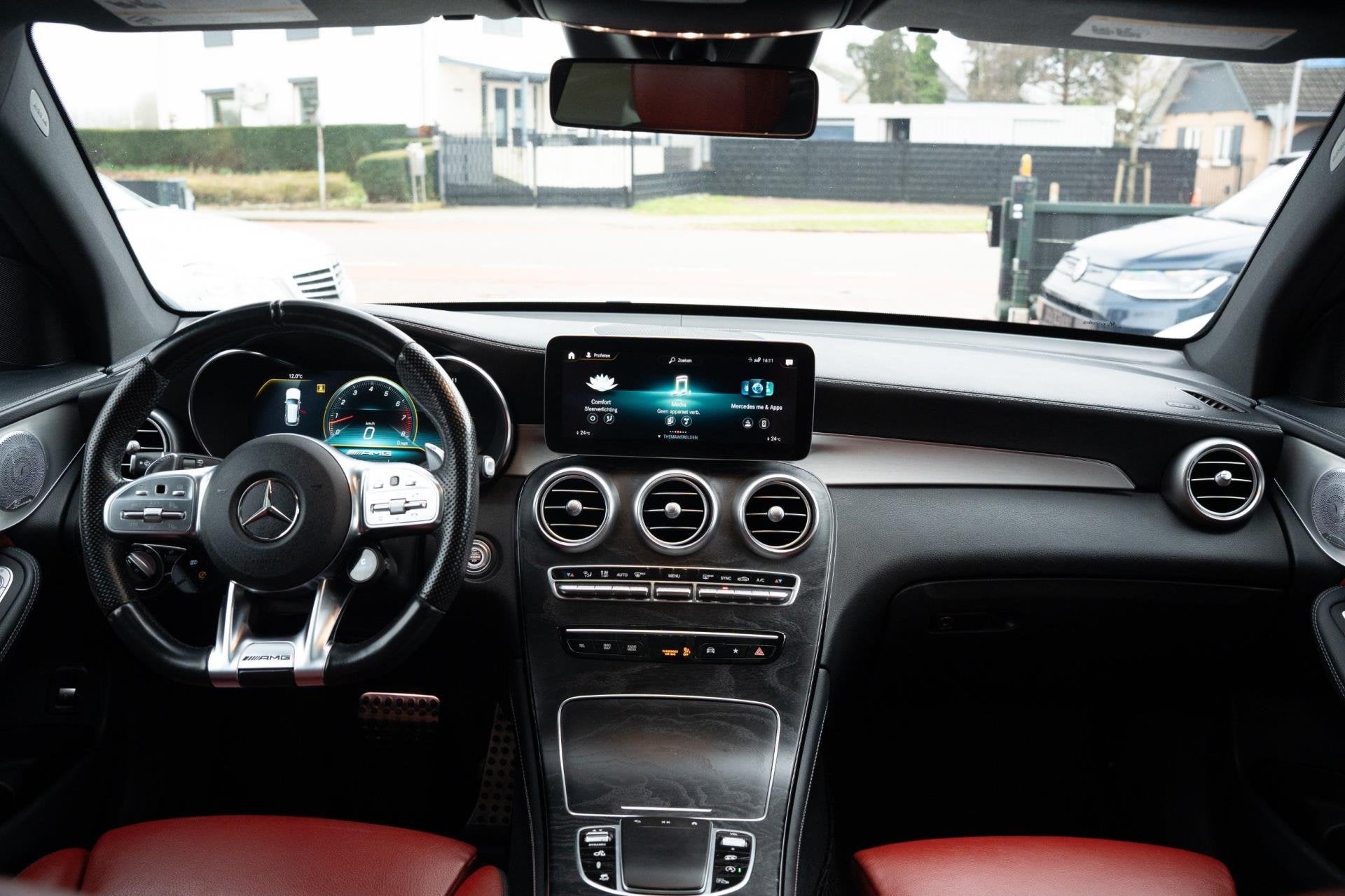 Mercedes-Benz GLC-klasse AMG 43 4MATIC Premium Plus Facelift, Dealer onderhouden, Gebruikt, 390 pk, Leder