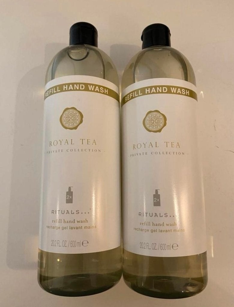 Nieuw Rituals Royal tea refill hand wash handzeep zeep, Ophalen of Verzenden, Nieuw, Bad & Douche