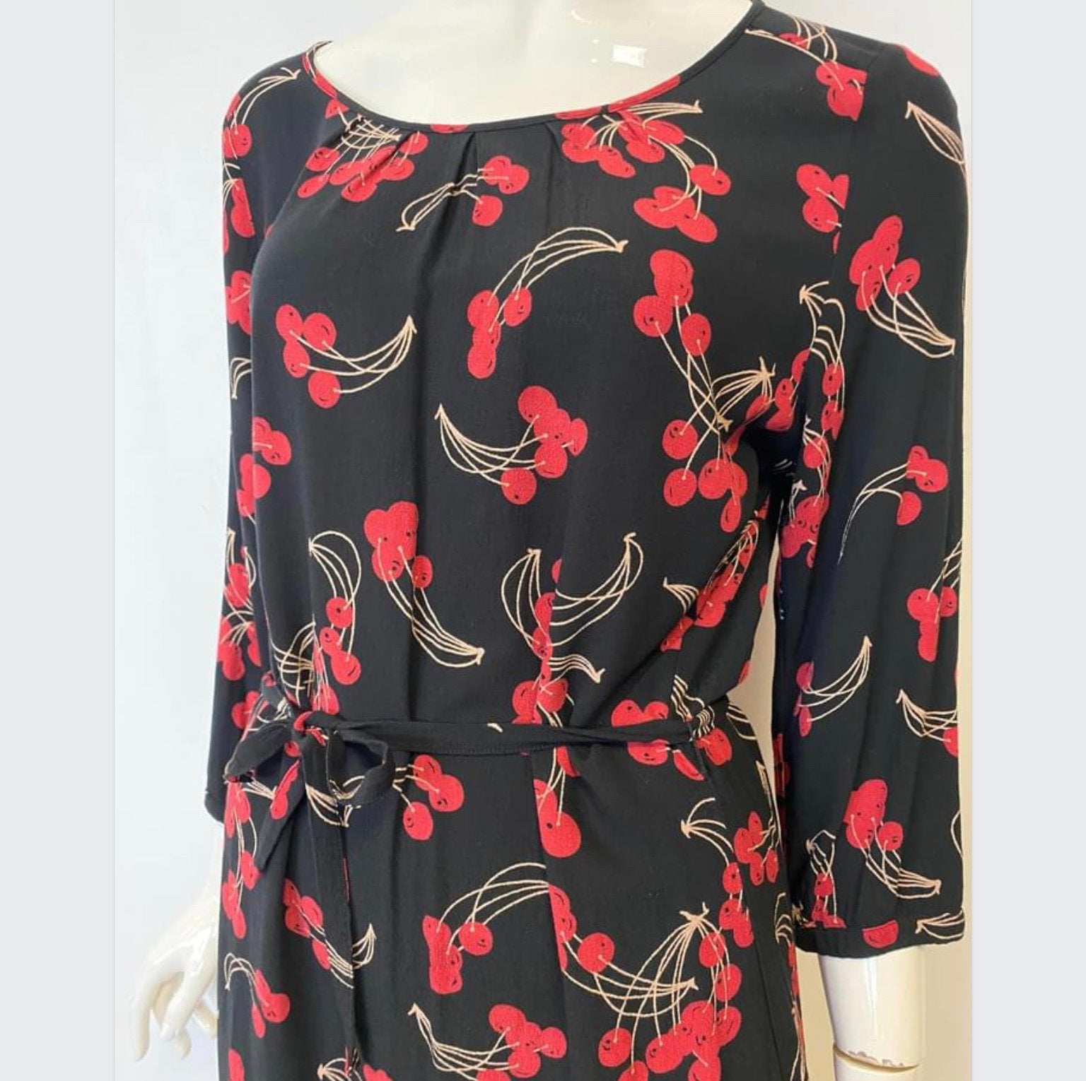 King Louie Billie dress Cherrypop 38/M, Ophalen of Verzenden, Nieuw, Maat 38/40 (M), Knielengte