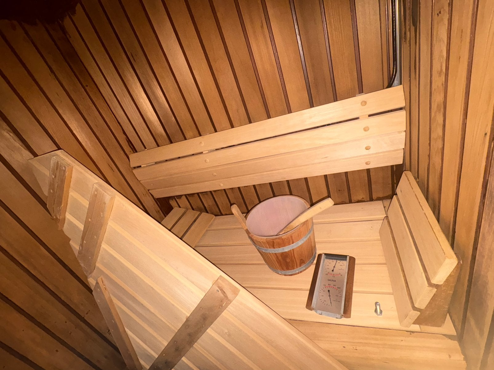 Sauna spullen, Ophalen, Gebruikt, Onderdelen
