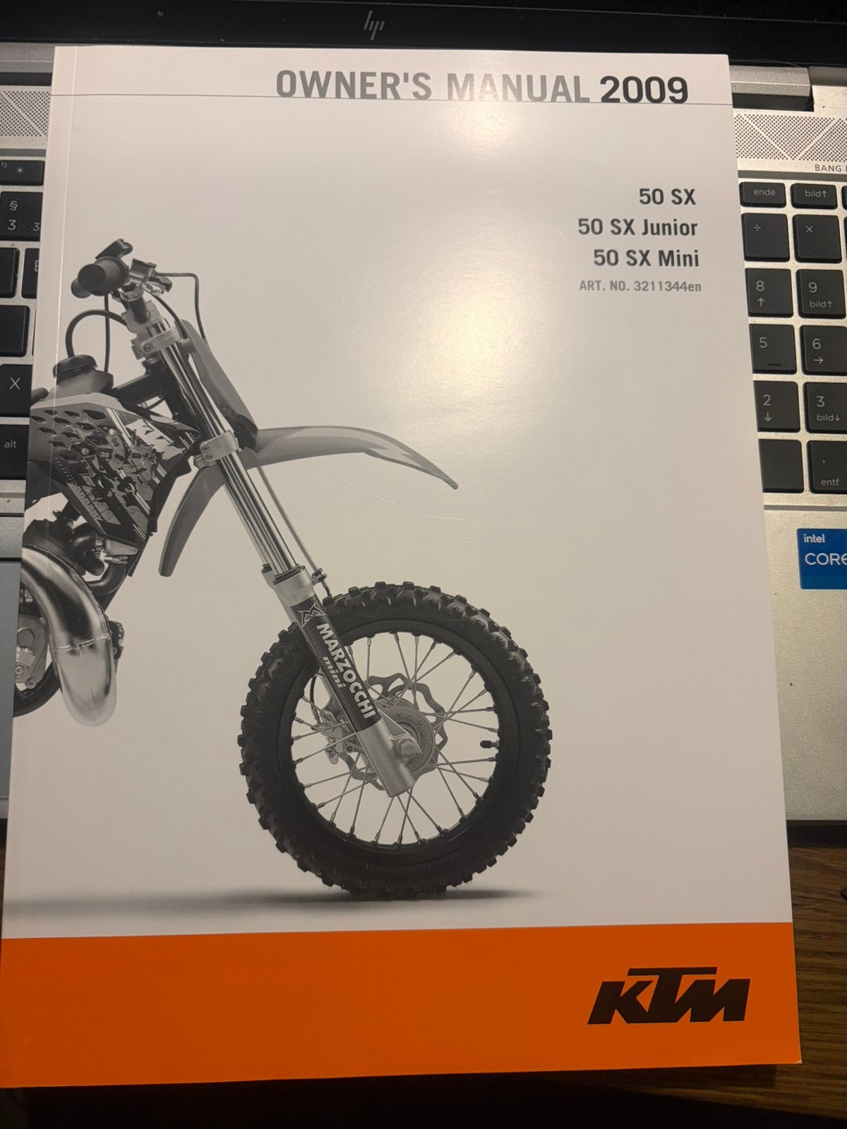 Handleiding ktm sx50, Ophalen of Verzenden, Overige merken