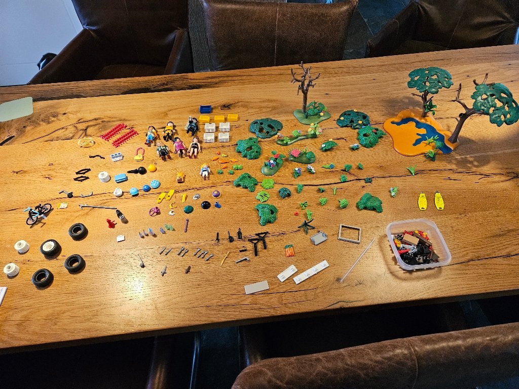 Playmobil diversen - bomen en ander groen, banden, poppetjes, Kinderen en Baby's, Speelgoed | Playmobil, Ophalen of Verzenden