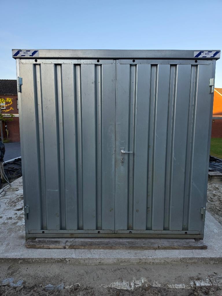 Demontabele container BOS – 5x2 meter, Ophalen