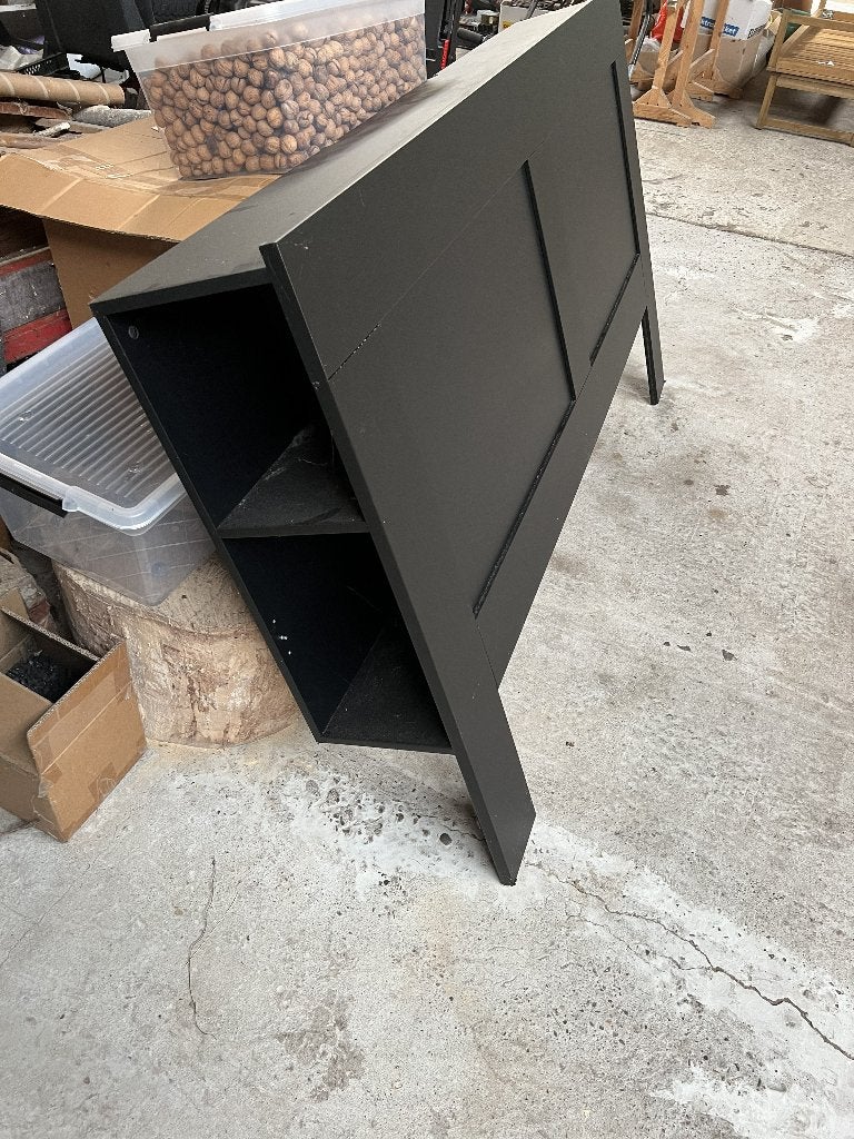 bed achterwand IKEA Brimnes (universeel toepasbaar), Ophalen, Gebruikt, Zwart, Tweepersoons