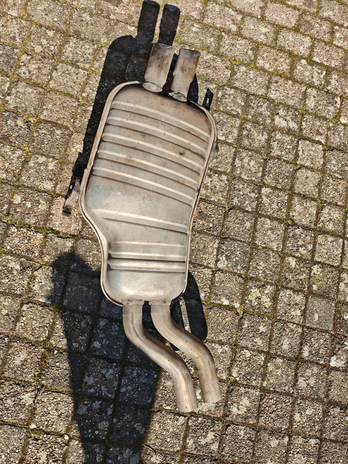 BMW E46 Eberspächer uitlaatdemper - Gebruikt, Auto-onderdelen, Ophalen, Gebruikt, BMW