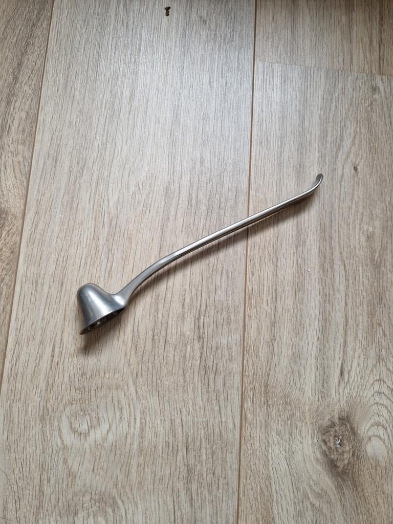 Vintage kaarsendover candle snuffer zilver/verzilverd, Ophalen of Verzenden