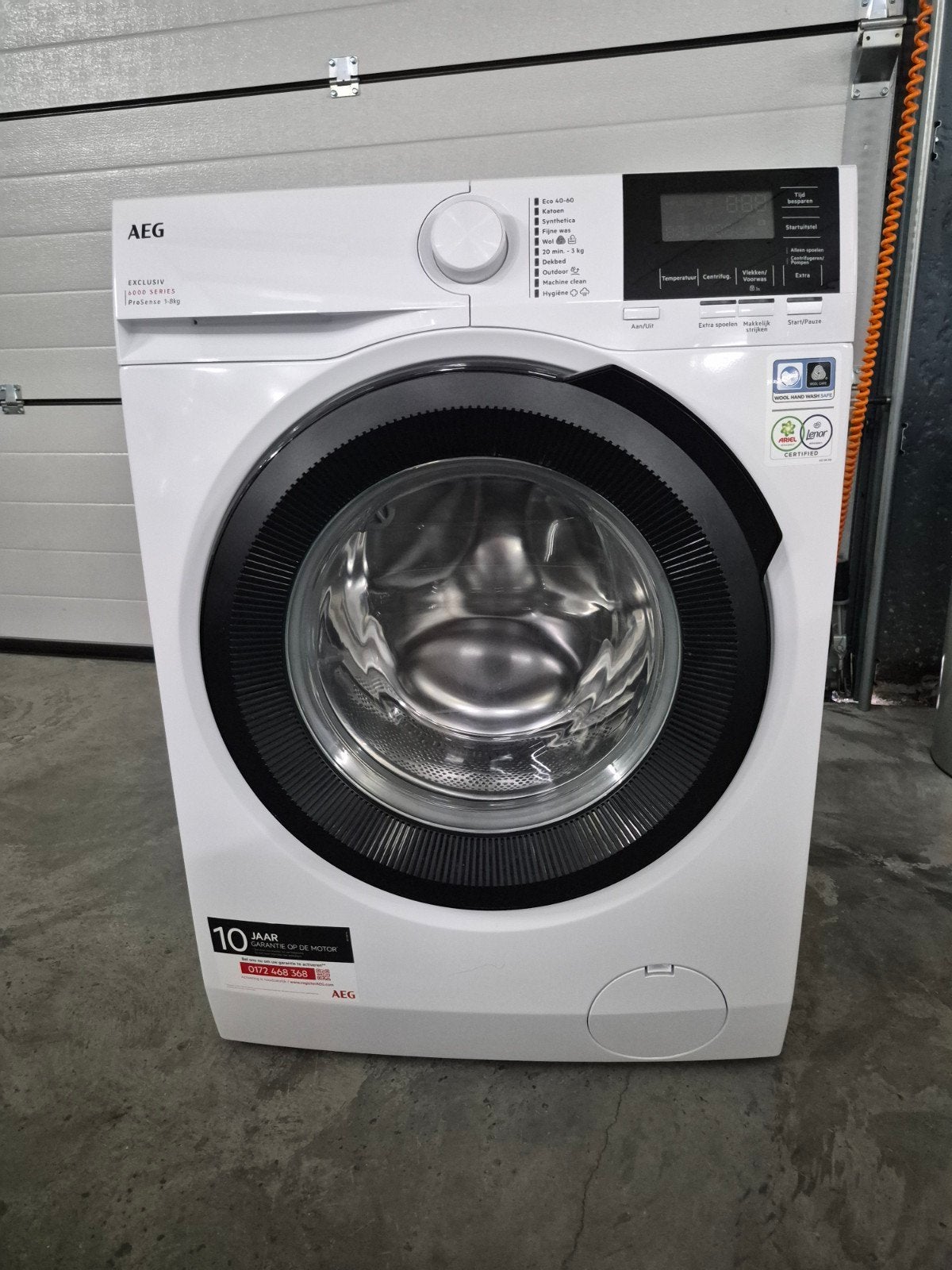 AEG Wasmachine 8 kg 1400T - Zo goed als nieuw, Ophalen, 1200 tot 1600 toeren, 8 tot 10 kg, Zo goed als nieuw