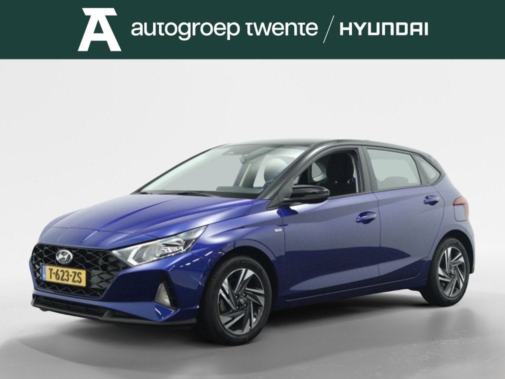 Hyundai i20 1.0 T-GDI Comfort Automaat | Carplay Navigatie |, Auto's, Hyundai, 12 maanden, Gebruikt, Euro 6, Blauw