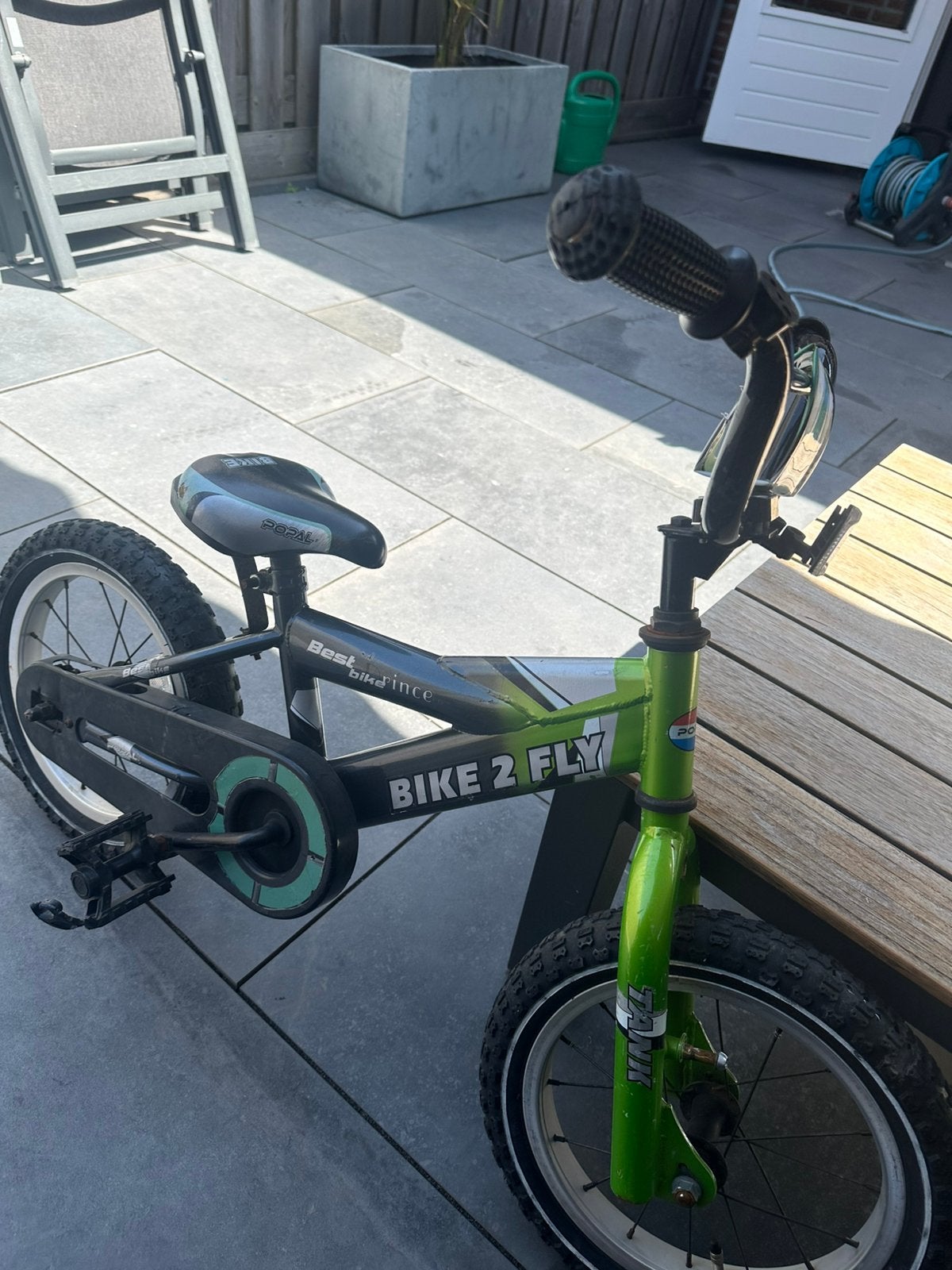 14 inch fiets, Ophalen, Gebruikt, Staal, Minder dan 16 inch