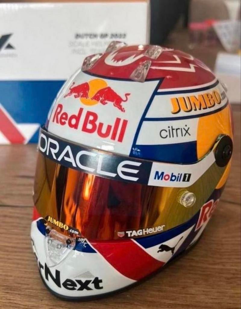 Max verstappen helm, Ophalen of Verzenden, Zo goed als nieuw, Formule 1