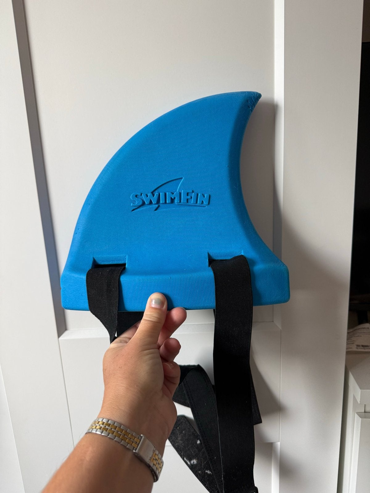 Swimfin zwemhulpmiddel voor kinderen (15-30 kg), Ophalen of Verzenden, Gebruikt, Zwemtrainer, Overige merken