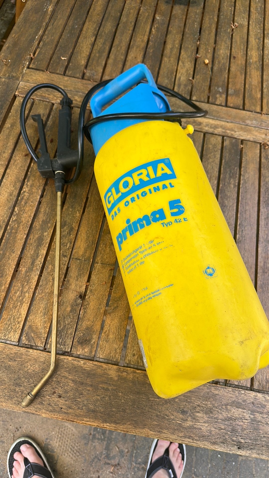 Drukspuit voor tuin, Ophalen, Gebruikt, Onkruidbestrijding