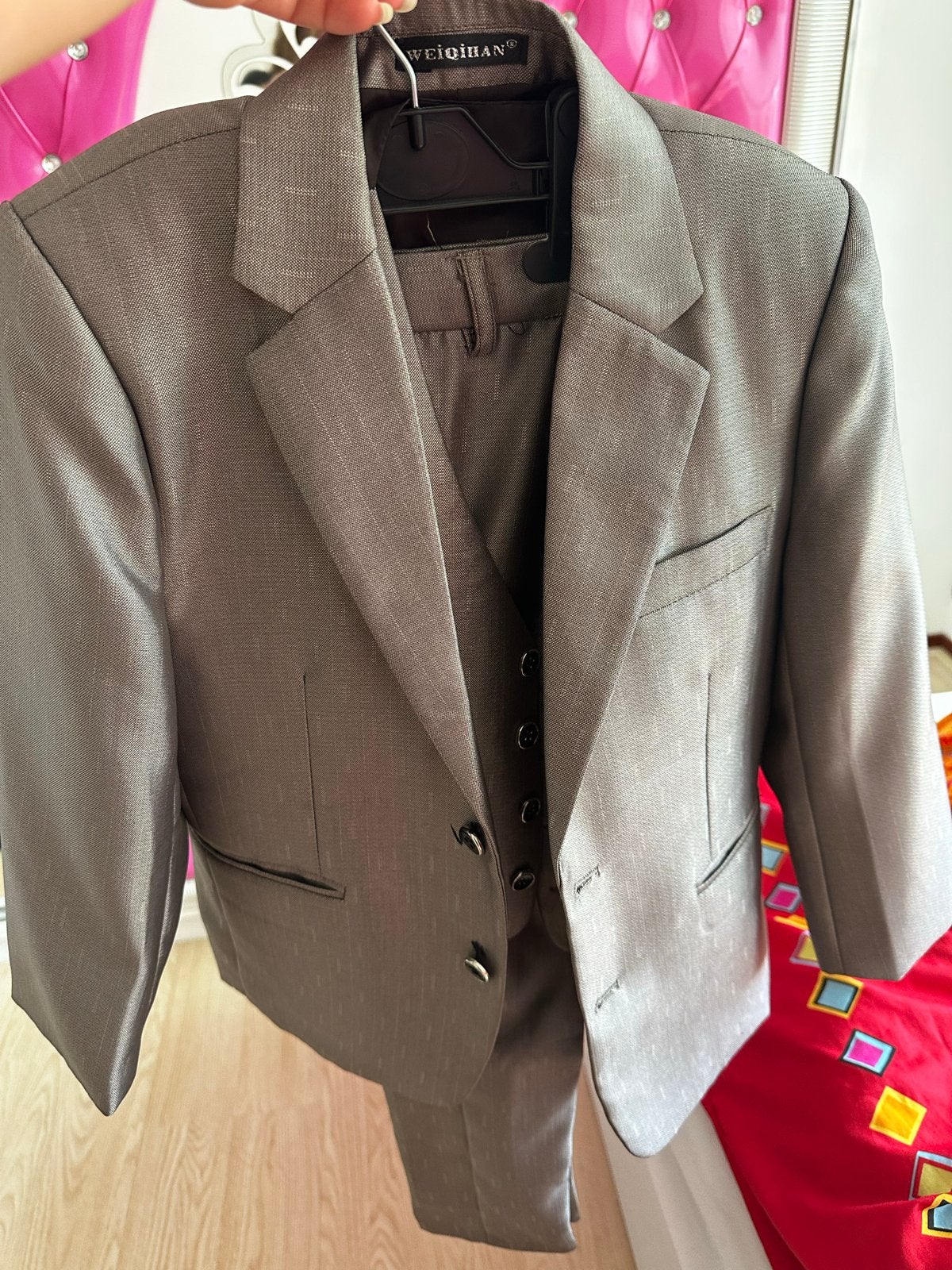 Jongens pak voor 10 jarigen - WEIQIHAN, Kinderen en Baby's, Kinderkleding | Maat 146, Ophalen of Verzenden, Zo goed als nieuw