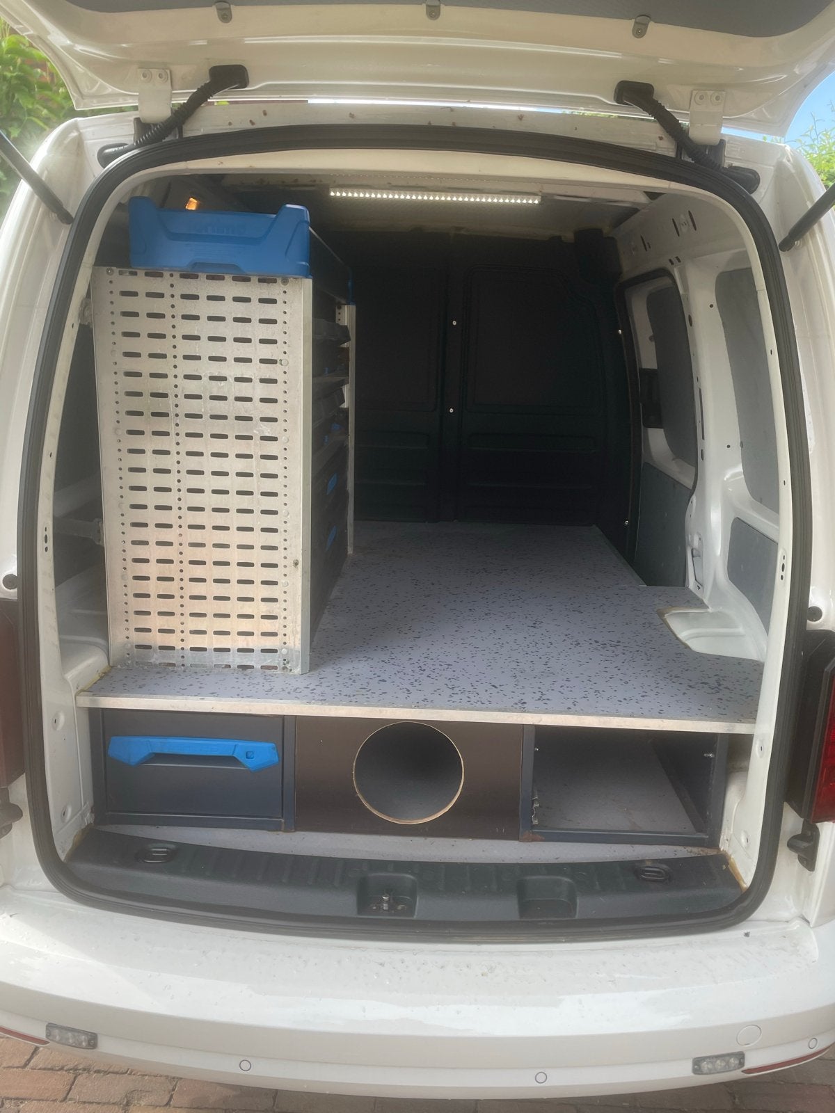 Volkswagen Caddy Bedrijfswagen Inrichting, Overige plaatsen, Ophalen, Gebruikt, Inrichting