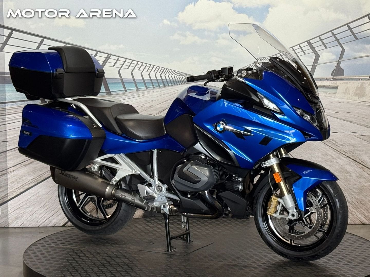 BMW R 1250 RT SPORT 2021 24.569 km OPTION 719 AKRA R1250RT, 2 cilinders, 1254 cc, Bedrijf, Onbekend