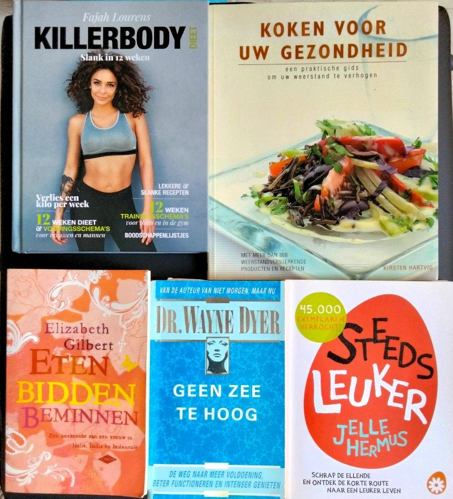 5 Body en Mind boeken, Ophalen of Verzenden, Zo goed als nieuw, Verschillende onderwerpen