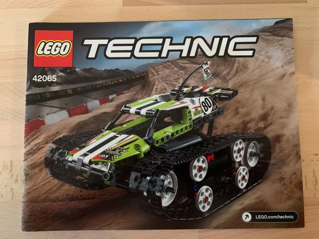 Lego Technic 42065 bouwinstructie bouwboek, Gebruikt, Lego, Overige typen, Ophalen of Verzenden