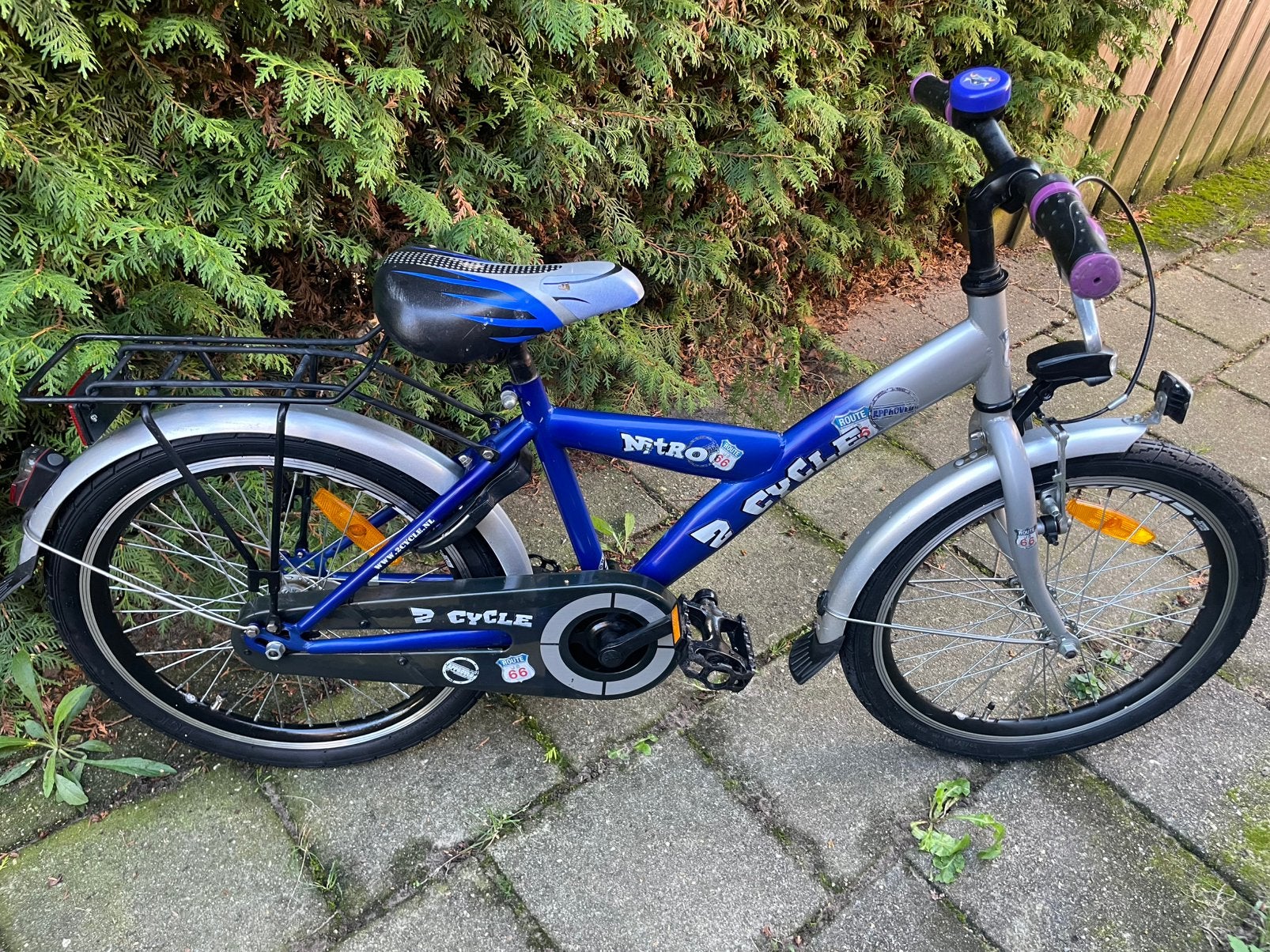 2Cycle Nitro 20 inch, Ophalen of Verzenden, Zo goed als nieuw, 20 inch, Handrem