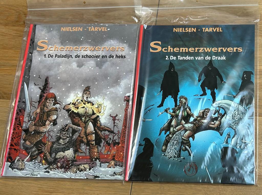 Schermerzwervers 1 en 2 hardcover (Talent coll 500), Meerdere stripboeken, Ophalen of Verzenden, Zo goed als nieuw