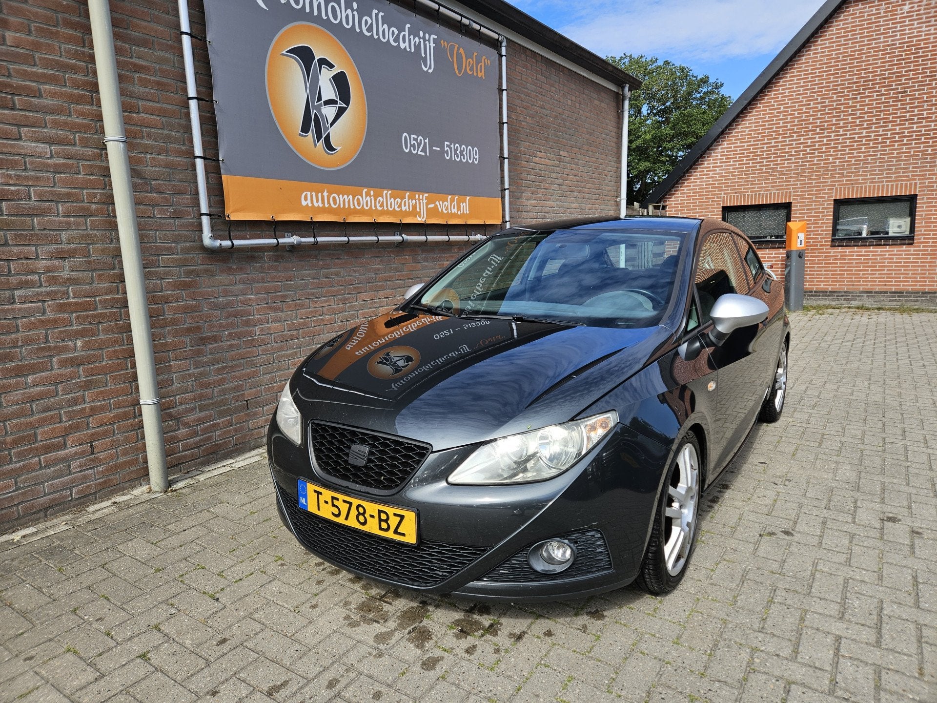 SEAT Ibiza SC 1.4 Reference (bj 2009), Auto's, Voorwielaandrijving, 4 cilinders, Ibiza, Bedrijf