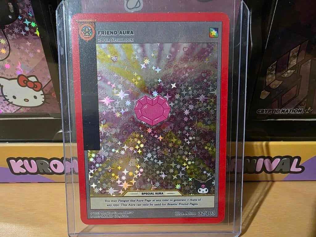 Metazoo kuromi's cryptid carnival friend aura 32/103 holo, Ophalen of Verzenden
