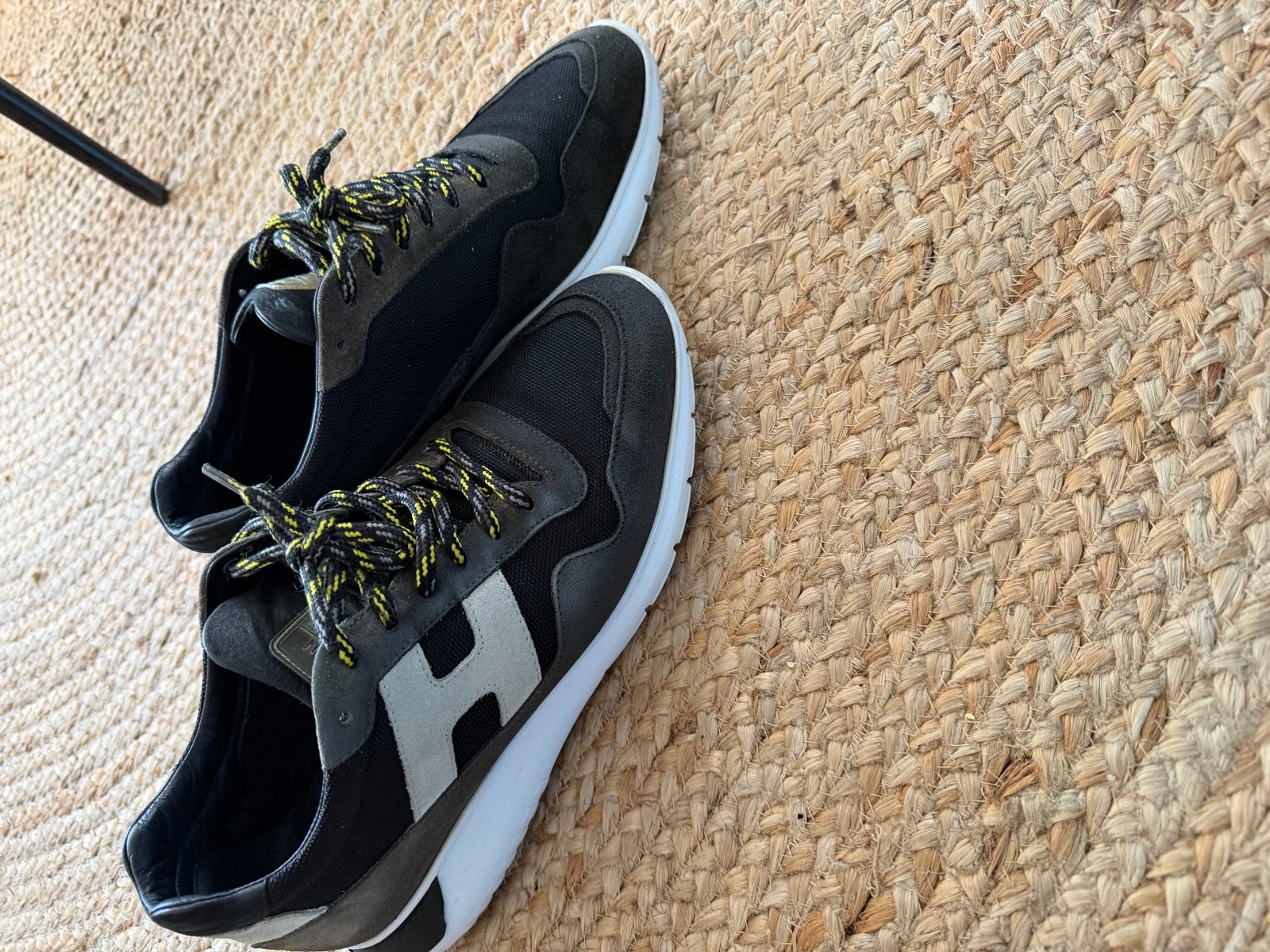 Hogan Interactive3 Sneakers - Maat 7, Ophalen of Verzenden, Gedragen, Zwart, Sneakers of Gympen