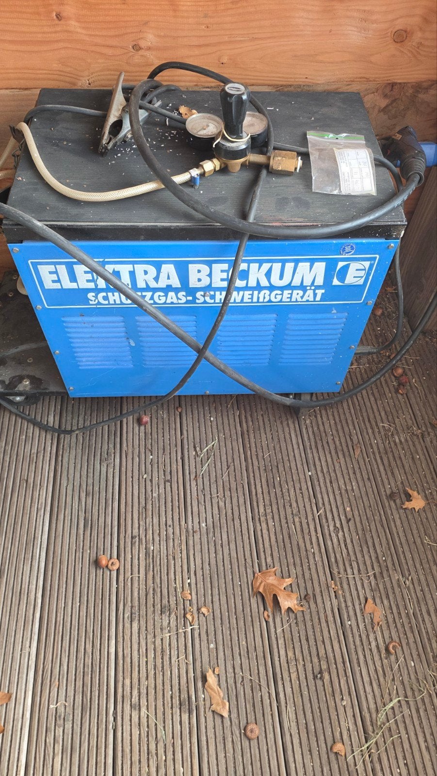 Elektra Beckum MIG/MAG Lasapparaat Typ 200/35 ET Turbo, Ophalen, Gebruikt, 150 tot 250 ampère, Co2