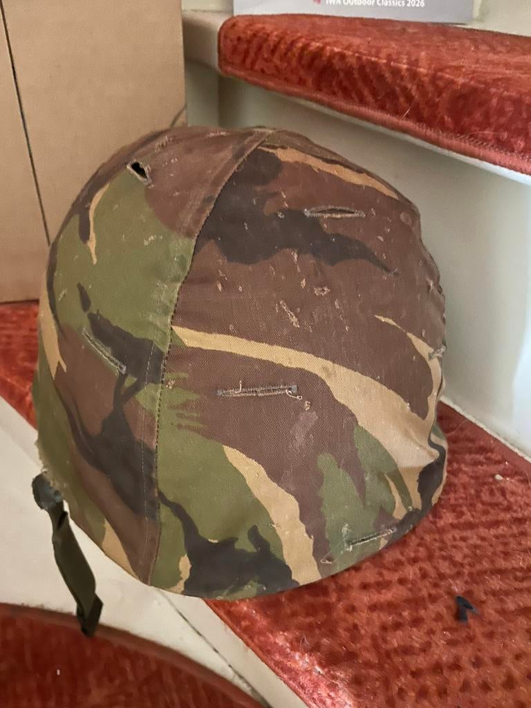 Legerhelm, Ophalen of Verzenden, Zo goed als nieuw