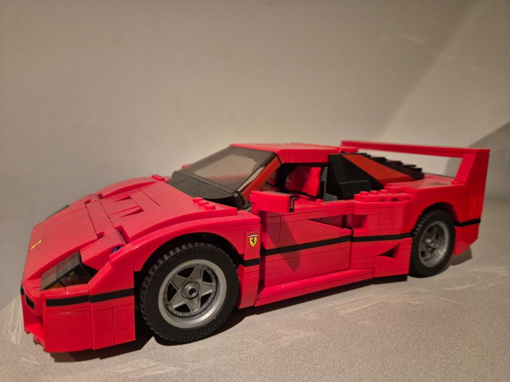 LEGO Creator Expert Ferrari F40 (10248), Compleet, Lego, Ophalen of Verzenden, Zo goed als nieuw