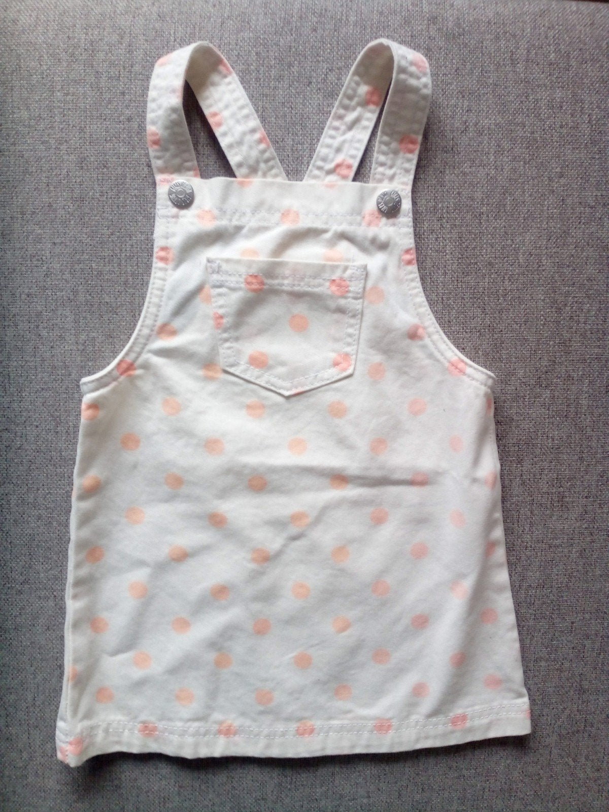 Nieuw! Schattige salopettejurk van Zeeman. Mt 98/104, Zeeman, Meisje, Nieuw, Ophalen of Verzenden