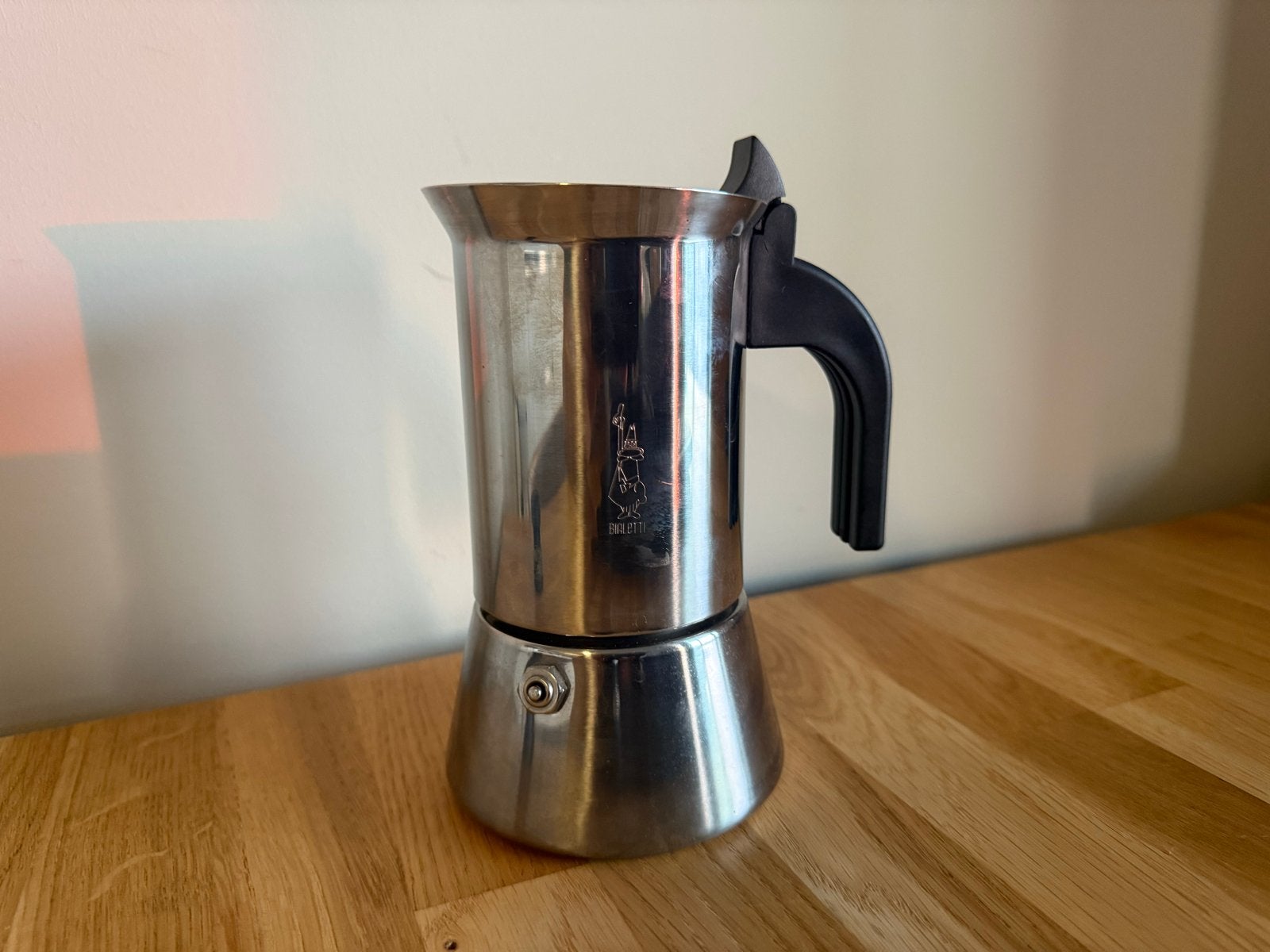 Bialetti Venus Inductie Moka Pot - 4 kops, Overige modellen, Gemalen koffie, Ophalen of Verzenden, Zo goed als nieuw