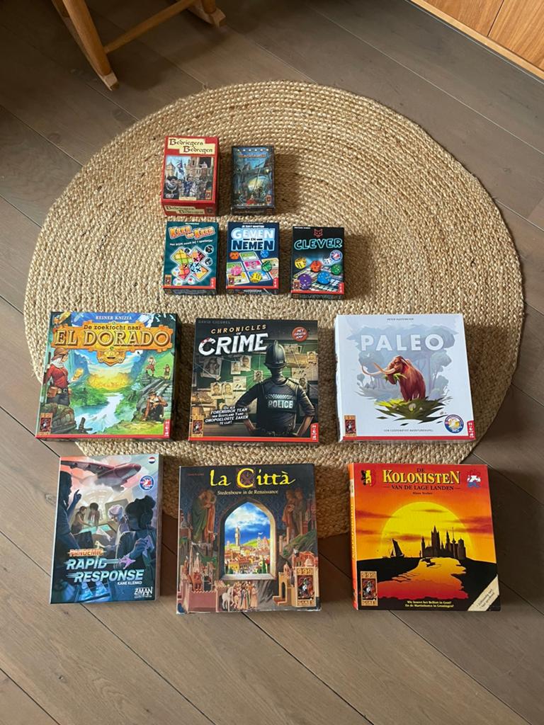 Bordspellen (999 games), Ophalen, Zo goed als nieuw